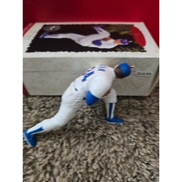 Christmas Tree Decoration Keepsake Ornament Nolan Ryan Hallmark 1996 new - Picture 6 of 9